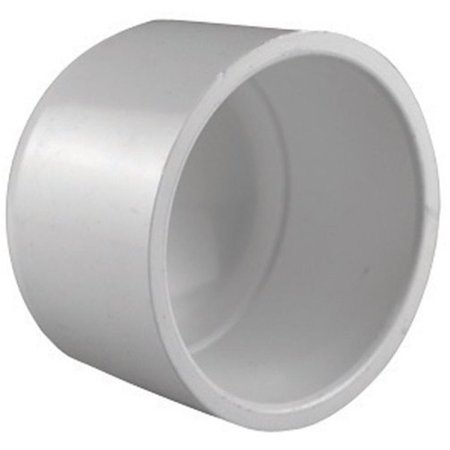 PINPOINT Charlotte Pipe &amp; Foundry PVC021162000 4 in. Slip Schedule 40 PVC Cap PI153230